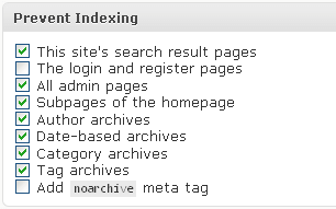 Robot Meta, où comment ne plus indexer vos archives