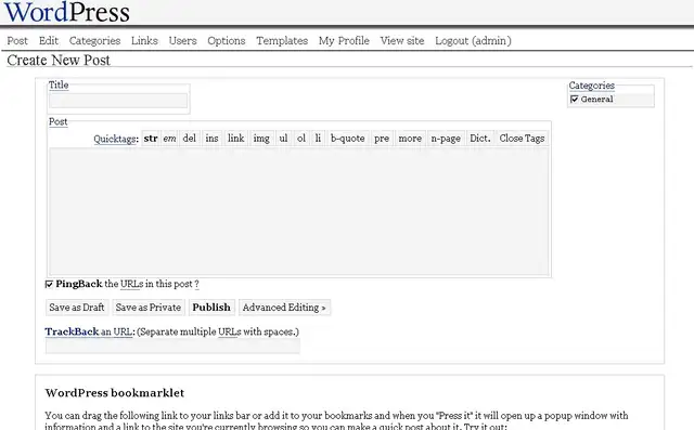Wordpress-1.0.1-Miles