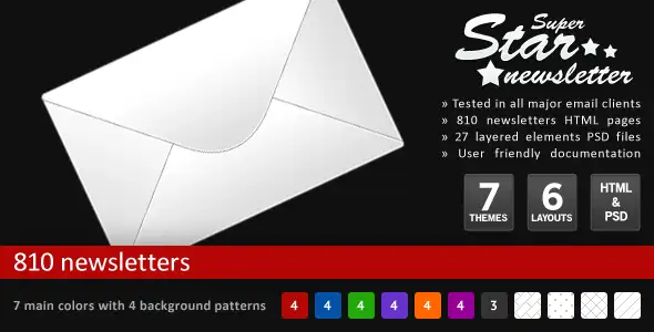 Superstar Newsletter - Email Templates Marketing