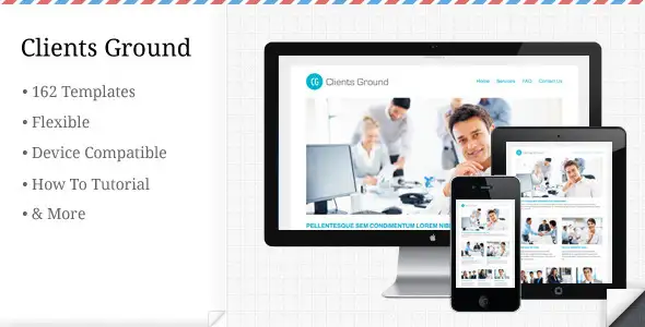 Clients Ground - Corporate Flexible E-mail Theme - Email Templates Marketing