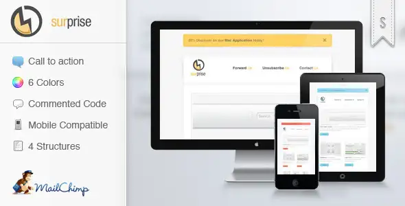 Surprise E-mail Template - Email Templates Marketing