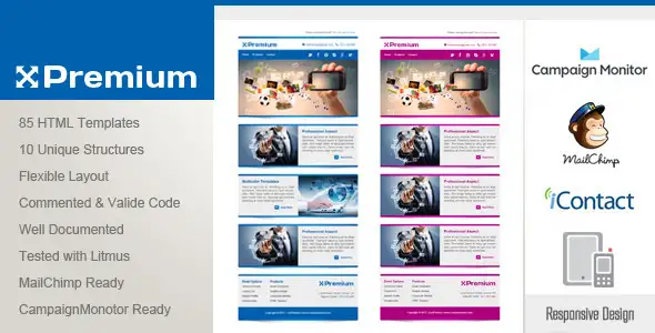 Premium - Responsive Email Template - Email Templates Marketing