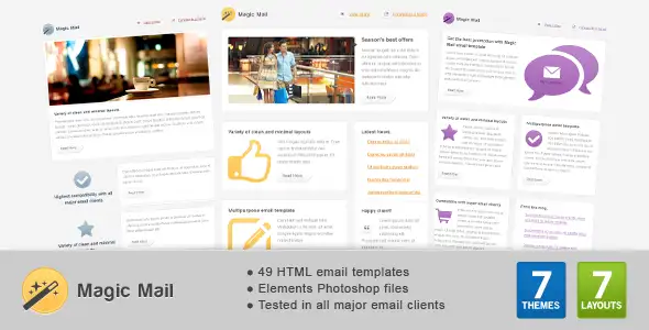 Magic Mail - Email Template - Email Templates Marketing