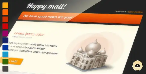 Happy Mail - Newsletter - Newsletters Email Templates
