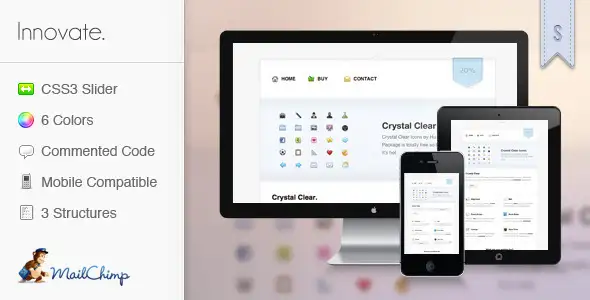 Innovate - E-mail Newsletter - Email Templates Marketing